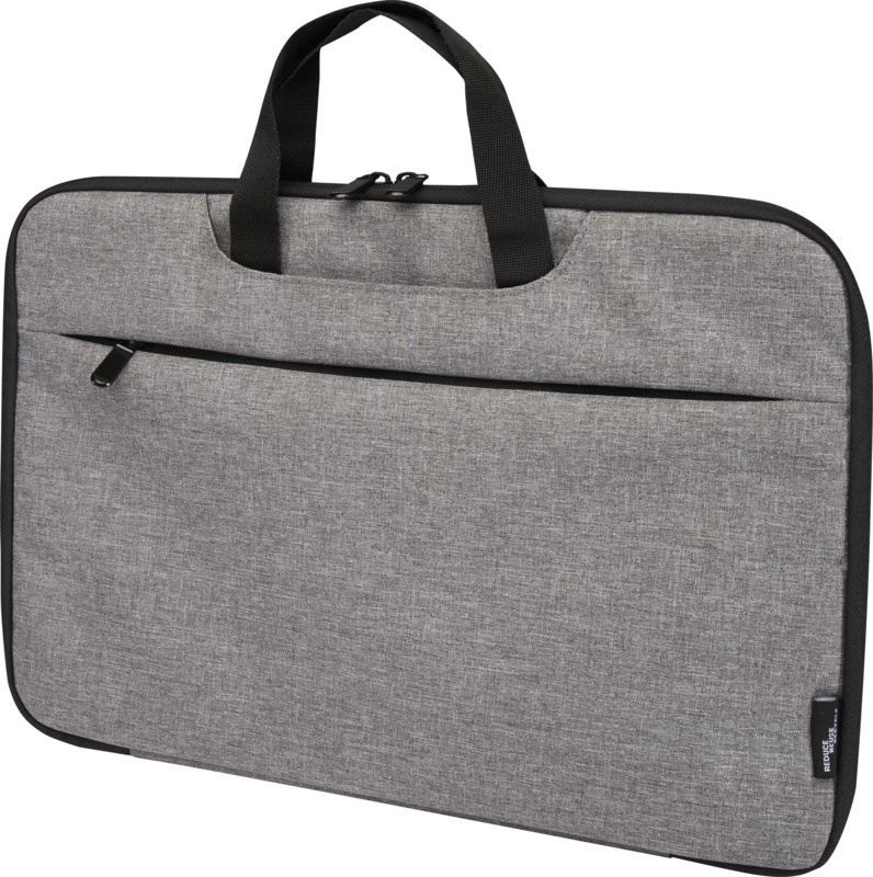 Logo trade promotional giveaways image of: Libra 2-in-1 GRS recycled laptop case 3L