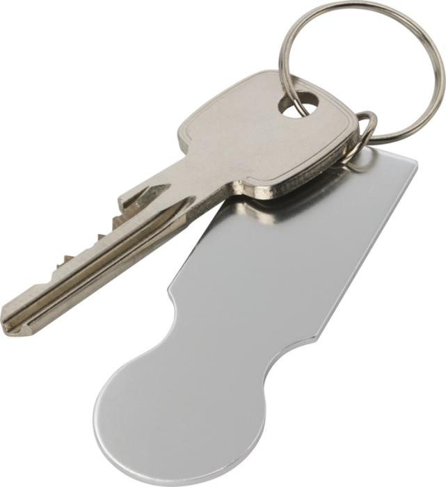 Logotrade promotional giveaways photo of: Rhea shopping cart keyring