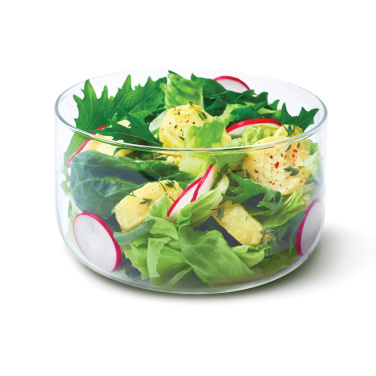 Logo trade corporate gifts image of: Black+Blum Glass Lunch Bowl 750ml
