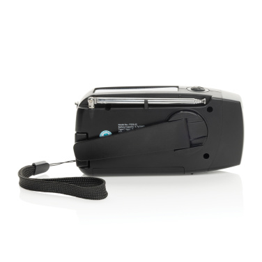 Logo trade promotional giveaways image of: RescueWave RCS recycled plastic emergency radio