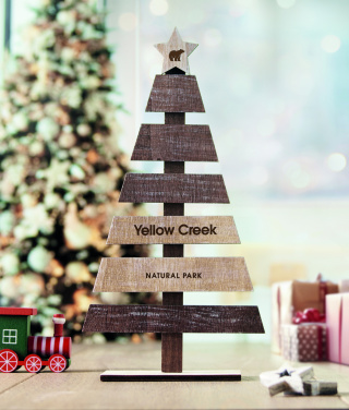 Logotrade promotional giveaways photo of: Wooden Christmas tree
