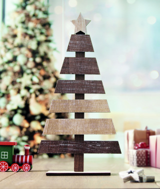 Logo trade corporate gift photo of: Wooden Christmas tree