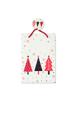 Logo trade business gift photo of: Gift paper bag small