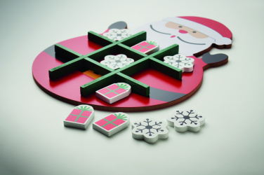 Logotrade promotional item picture of: Christmas wooden tic tac toe