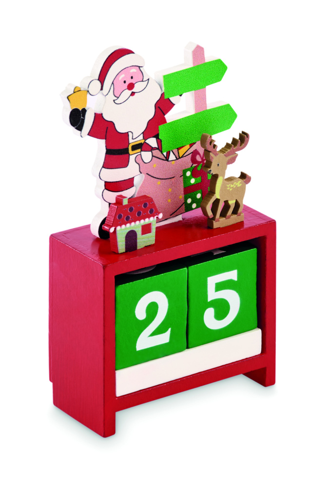 Logo trade promotional products picture of: Christmas countdown calendar