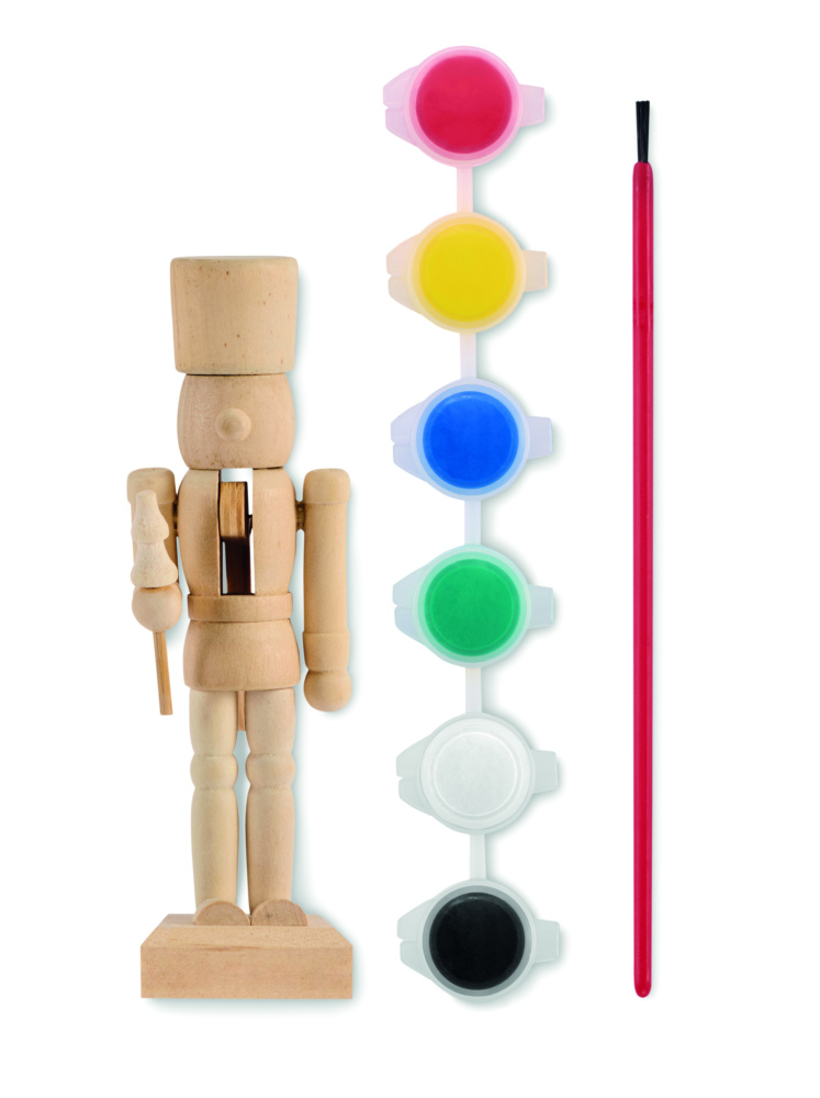 Logotrade advertising products photo of: Nutcracker painting set