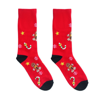 Logotrade corporate gift picture of: Pair of Christmas socks M