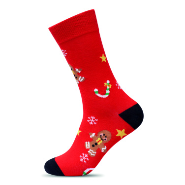 Logo trade promotional item photo of: Pair of Christmas socks L
