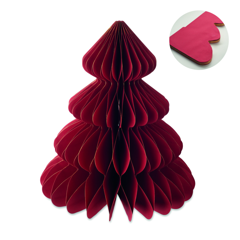 Logotrade promotional merchandise photo of: Paper Xmas tree decoration