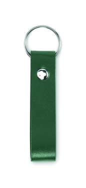 Logo trade promotional merchandise photo of: PU loop key ring