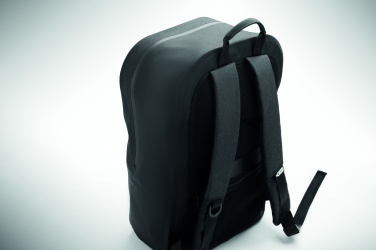 Logo trade promotional merchandise photo of: 300D RPET computer backpack
