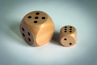 Logotrade advertising product image of: Schima wooden dice 3cm dia