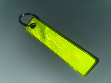 Logo trade corporate gifts picture of: Reflective key ring in PVC