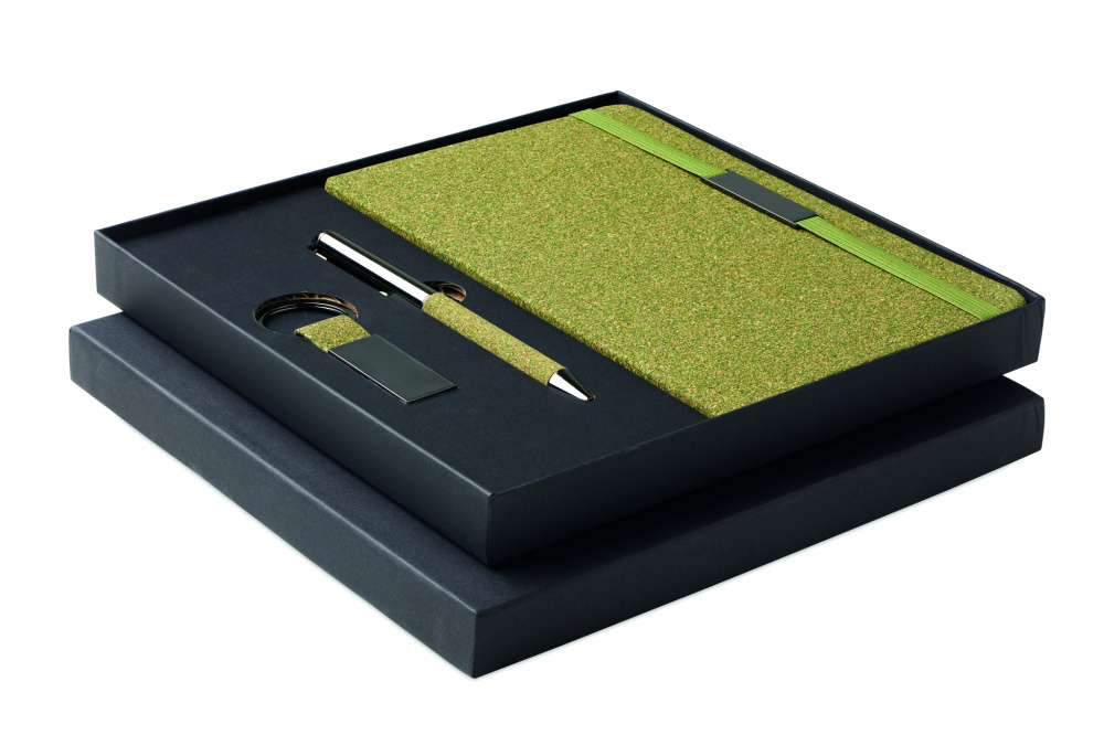 Logo trade promotional gifts image of: 3 piece gift set in box