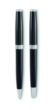 Logo trade corporate gifts picture of: Ball pen and roller set
