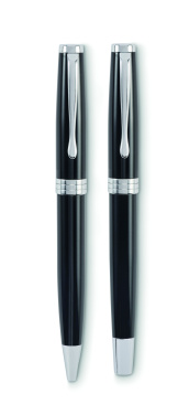 Logotrade corporate gift picture of: Ball pen and roller set