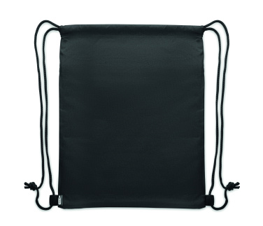 Logotrade advertising product picture of: Drawstring bag in 600D RPET