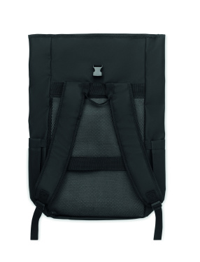 Logo trade promotional giveaway photo of: Rolltop laptop rucksack 600D