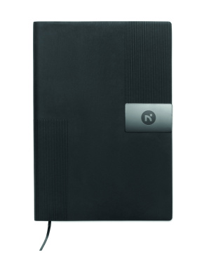 Logo trade promotional merchandise image of: A5 PU notebook