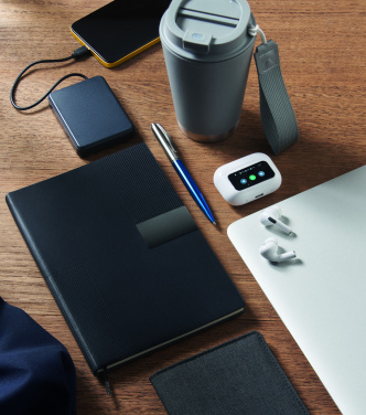 Logotrade promotional gift picture of: A5 PU notebook