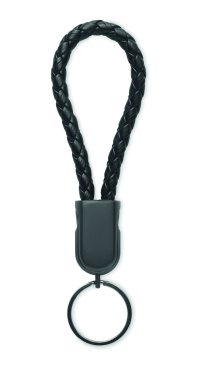 Logo trade promotional giveaways picture of: Key ring loop cable type-C