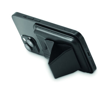Logotrade promotional item picture of: Magnetic PU cardholder