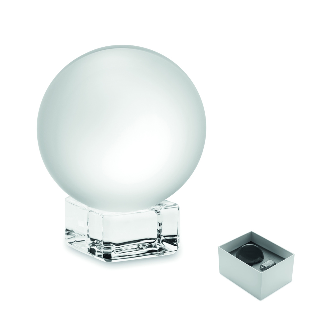 Logotrade promotional merchandise image of: Glass round award