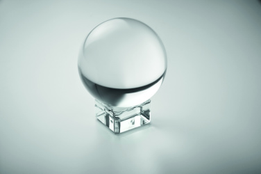 Logotrade promotional giveaway picture of: Glass round award