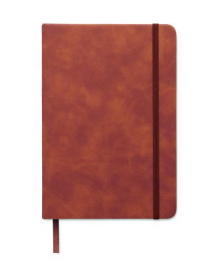 Logotrade advertising products photo of: A5 smokey PU notebook