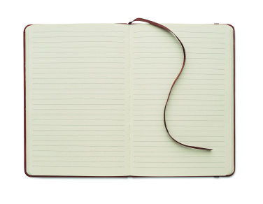 Logo trade advertising product photo of: A5 smokey PU notebook