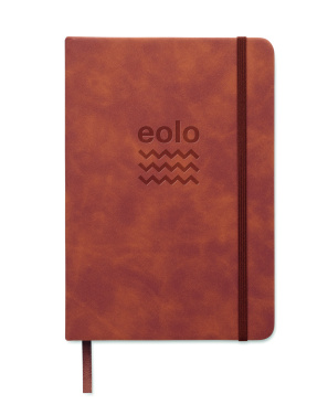 Logotrade promotional item picture of: A5 smokey PU notebook