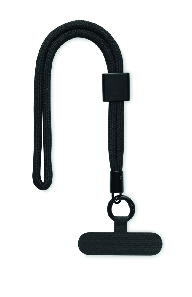 Logo trade corporate gift photo of: RPET phone wrist cord