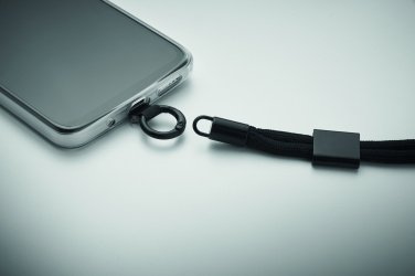 Logo trade promotional giveaways picture of: RPET phone wrist cord