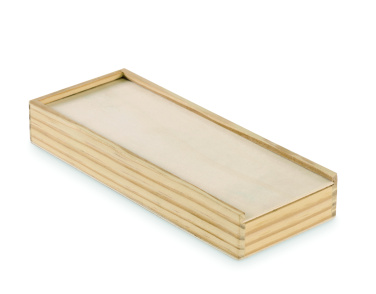 Logo trade business gifts image of: Domino and cards set