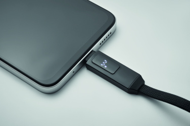 Logo trade promotional gift photo of: 60W charging cable keyring