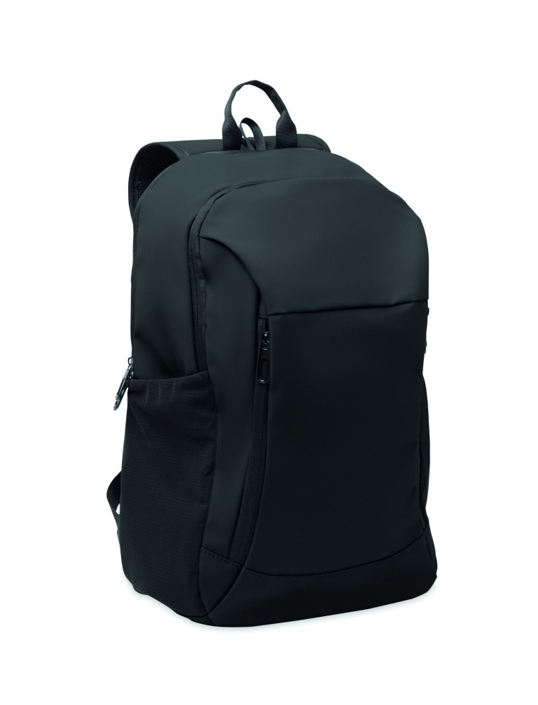 Logo trade promotional products image of: 15" soft PU laptop backpack