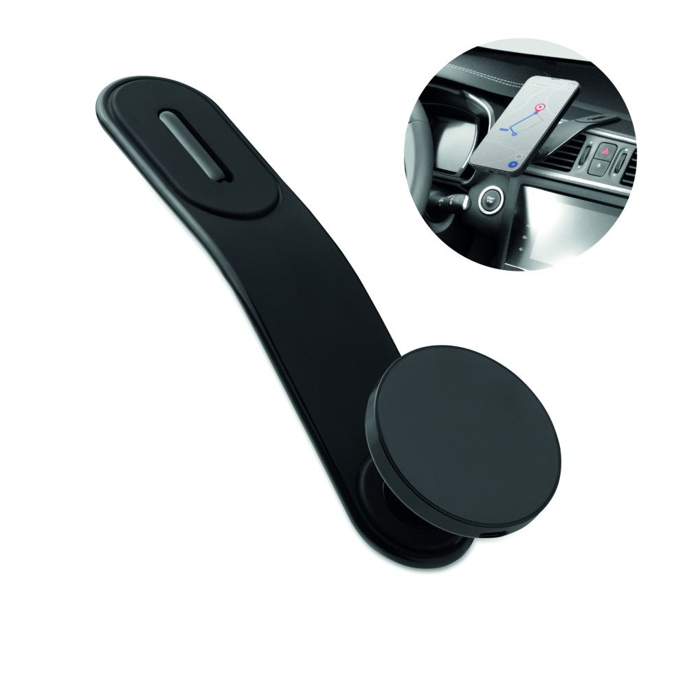 Logo trade promotional product photo of: 15W magnetic car charger
