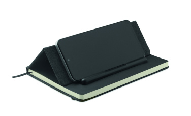 Logotrade corporate gift image of: A5 notebook with phone holder