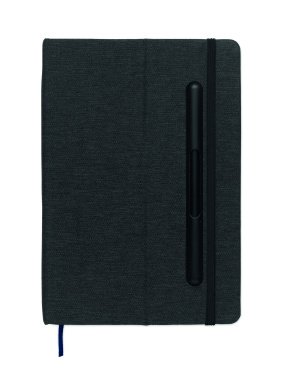 Logotrade business gift image of: A5 notebook with phone holder