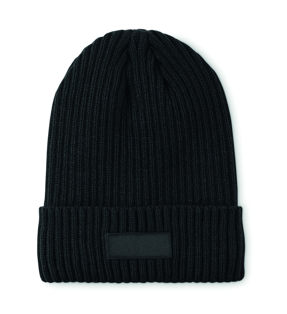 Logo trade advertising product photo of: 3M knitted beanie with cuff
