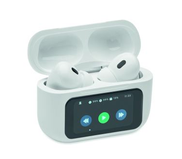 Logo trade business gift photo of: ABS TWS earbuds