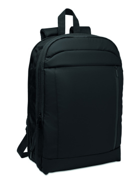 Logo trade advertising products image of: Expandable 600D RPET backpack
