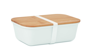 Logo trade advertising products picture of: Lunch box with bamboo lid