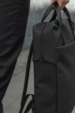 Logo trade corporate gifts image of: VINGA Baltimore RCS tote backpack