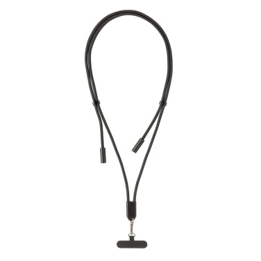 Logotrade promotional item picture of: LoopAmp RCS RPET adjustable phone cord with 60W cable
