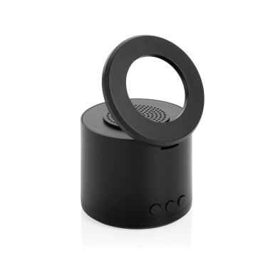 Logotrade business gift image of: Magpulse RCS recycled plastic 3W speaker w/magnetic holder