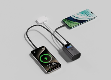 Logotrade promotional product picture of: Urban Vitamin Campbell 55W 10.000mAh pocket powerbank