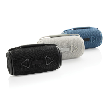 Logotrade promotional item image of: Prisma RCS recycled plastic IPX 4 waterpoof 16W speaker