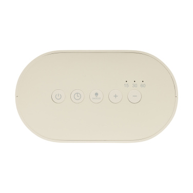 Logotrade promotional giveaway picture of: LumaRise RCS reycled plastic white noise alarm clock