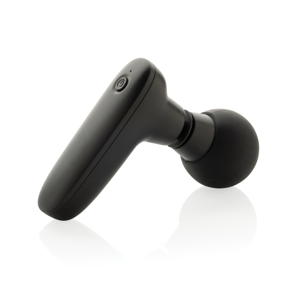 Logo trade business gifts image of: Revix RCS recycled plastic massage gun